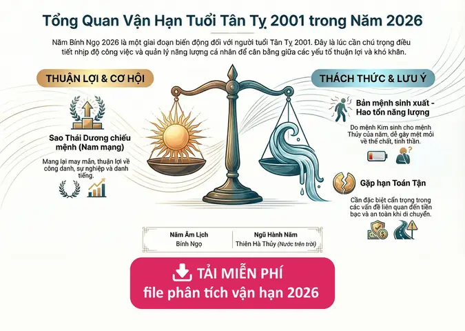 Xem Phong Thủy Tuổi Tân Tỵ 2001